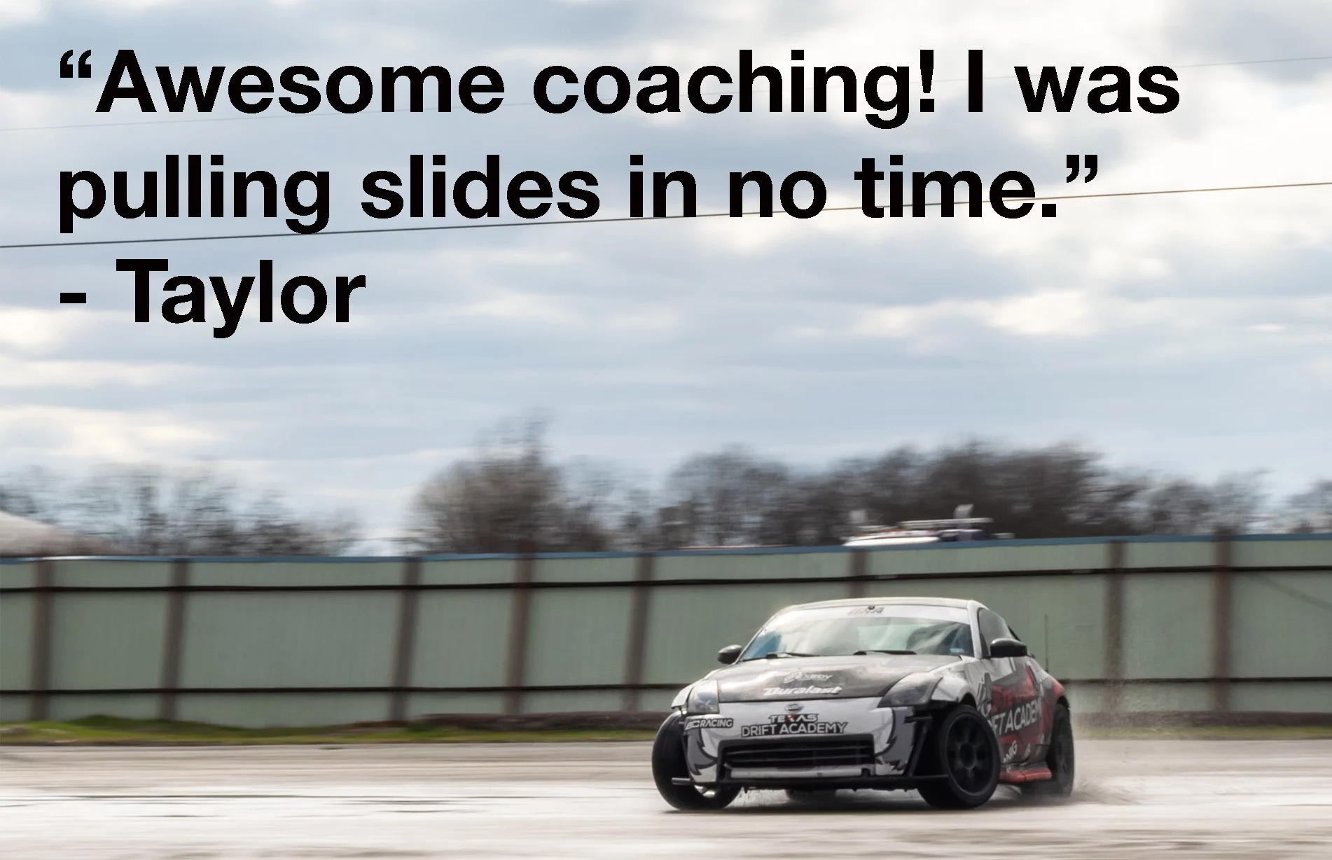 TDA_homepage_quote1 how to drift