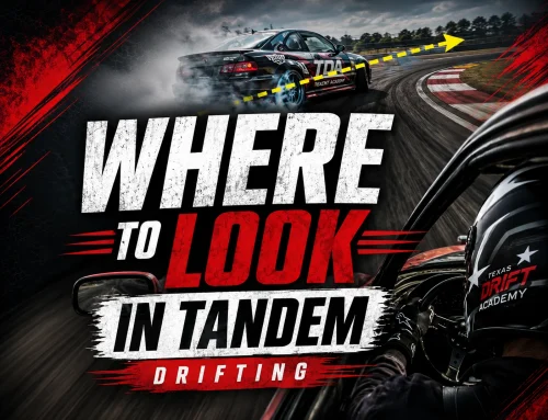Where to look in Tandem drifting