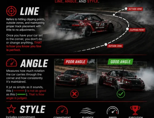 Drifting judging criteria