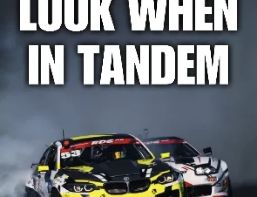 Where to look in Tandem drifting