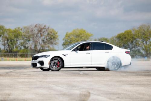 BMW M5 Competition Drifting